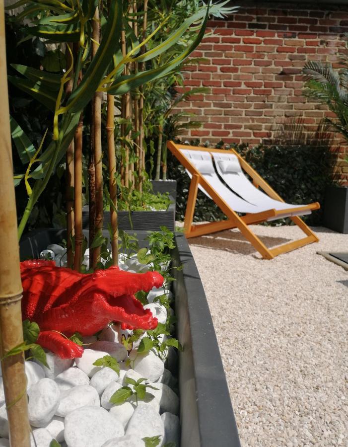 L'Escale Tropicale, Appartement Independant Avec Terrasse Privative Сен-Кантен Екстер'єр фото