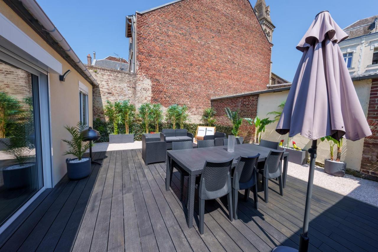 L'Escale Tropicale, Appartement Independant Avec Terrasse Privative Сен-Кантен Екстер'єр фото