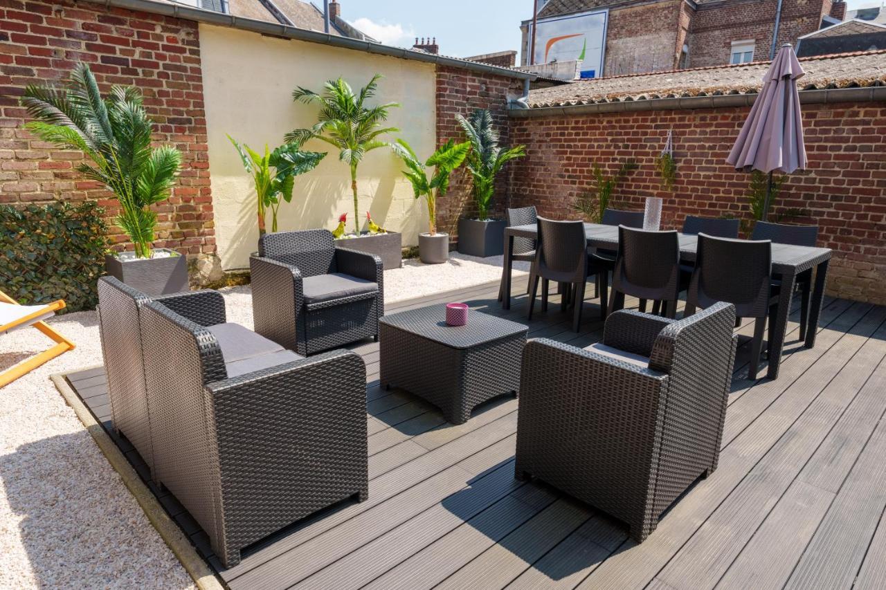 L'Escale Tropicale, Appartement Independant Avec Terrasse Privative Сен-Кантен Екстер'єр фото