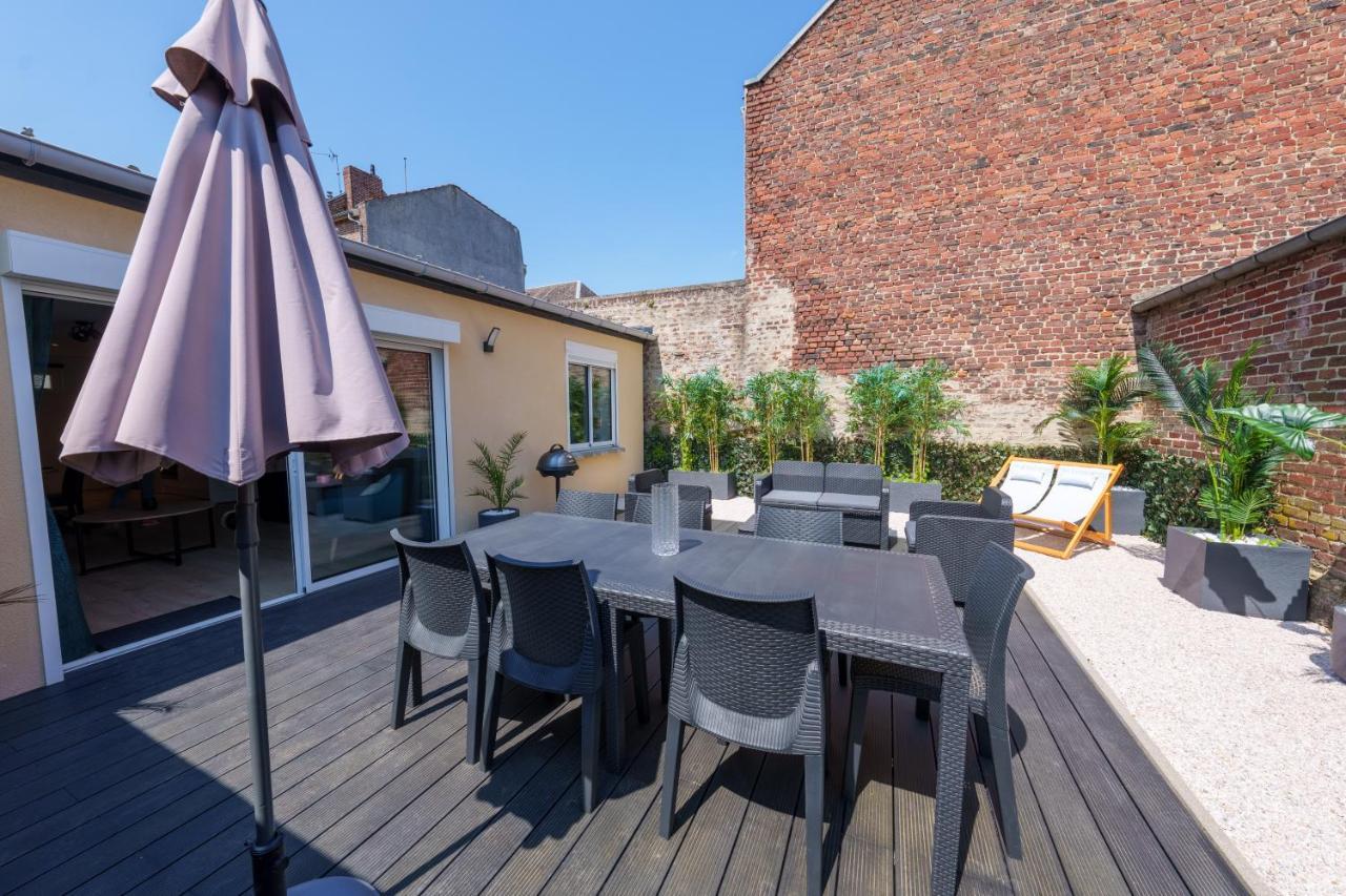 L'Escale Tropicale, Appartement Independant Avec Terrasse Privative Сен-Кантен Екстер'єр фото