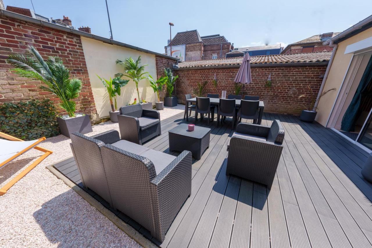 L'Escale Tropicale, Appartement Independant Avec Terrasse Privative Сен-Кантен Екстер'єр фото